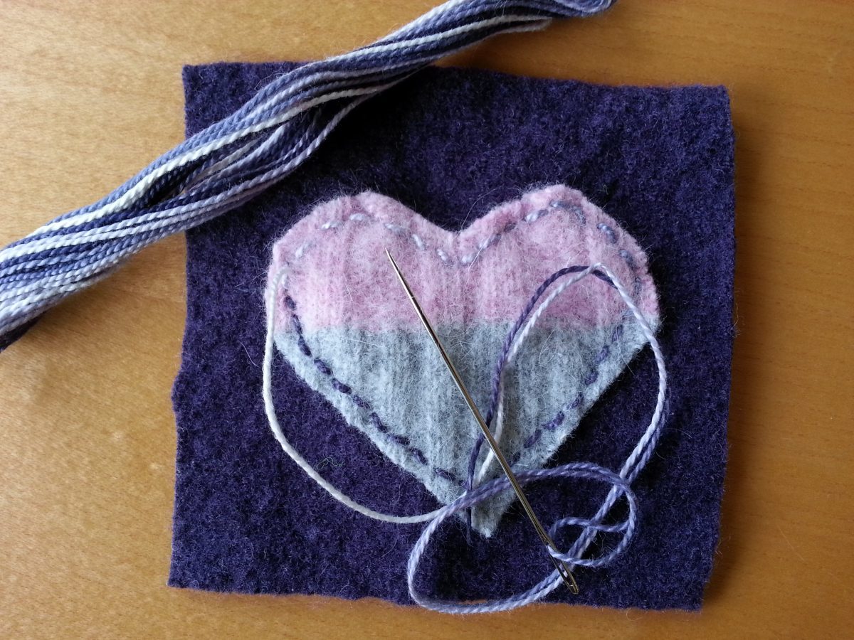 Felted Sweater Coasters - An Easy Eco-Friendly Handmade Gift Idea