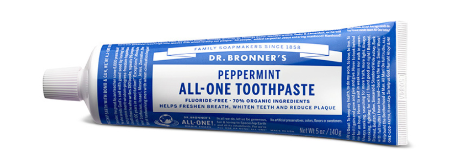 Spotlight On: Dr. Bronner’s Toothpaste