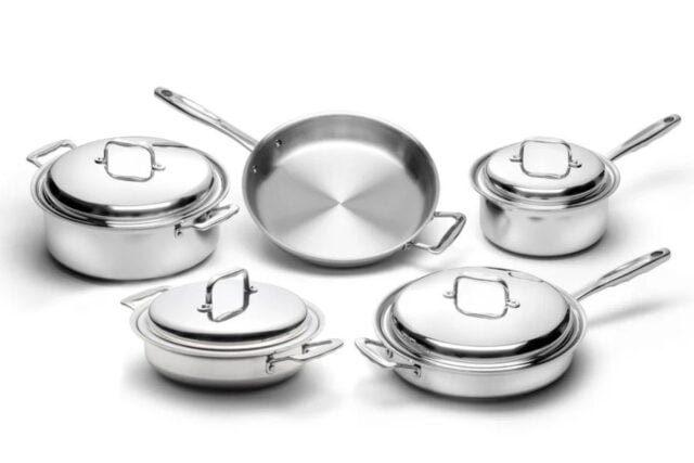 360 Cookware stainless steel set