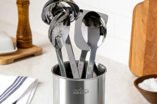 All Clad Sur La Table stainless steel cookiing tools