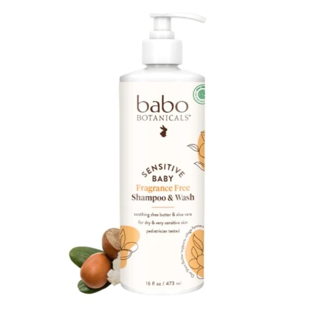 babo botanicals baby shampoo