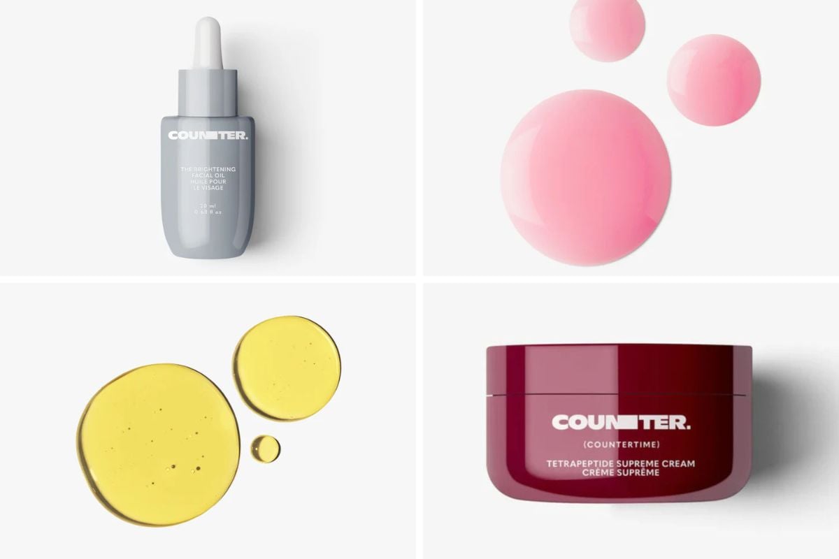 COUNTER beauty products Collage