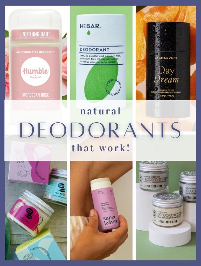 Natural deodorants that work