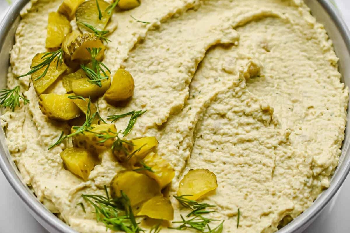 Dill Pickle Hummus