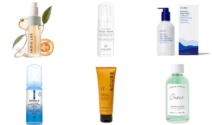 Foaming Face Cleansers