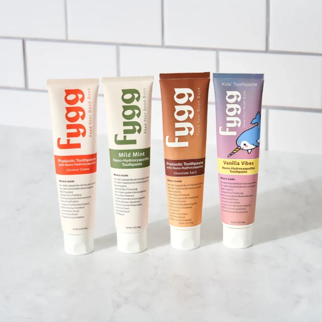 Fygg toothpaste varieties