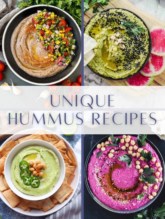 Unique Flavored Hummus Recipes to Make for Friends & Family