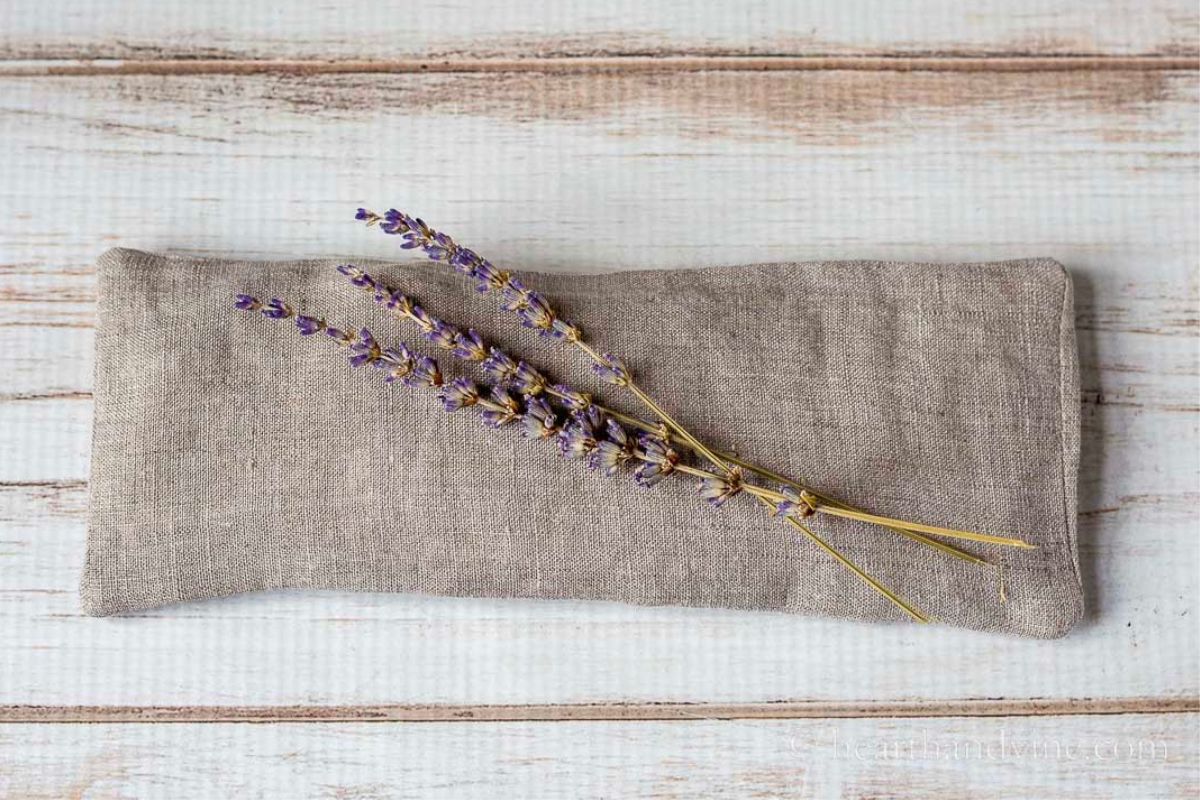 Lavender eye pillow
