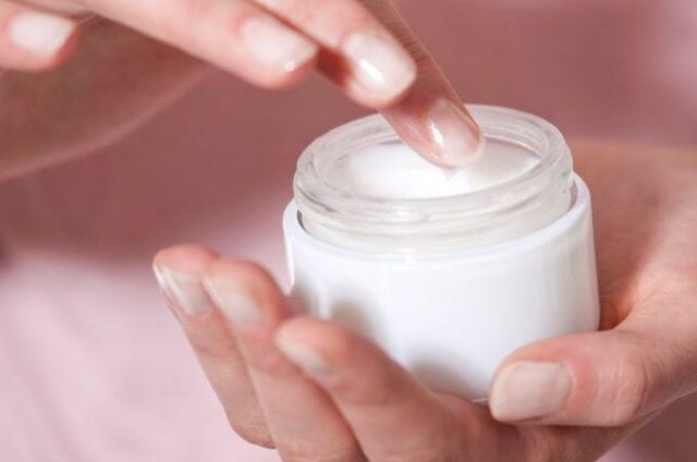 moisturizer jar
