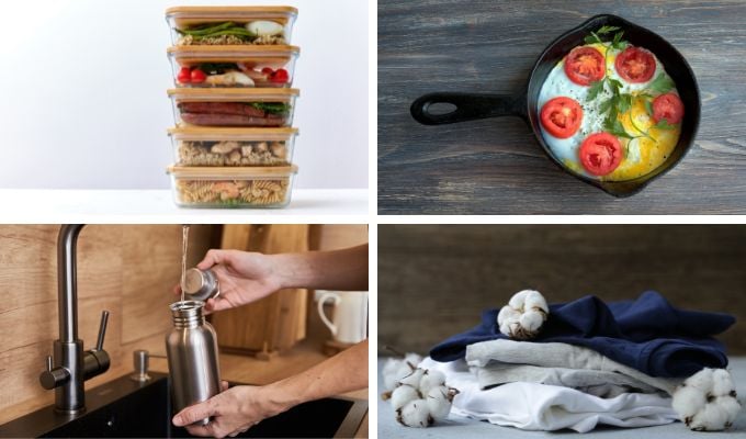 Reduce PFAS Exposure collage