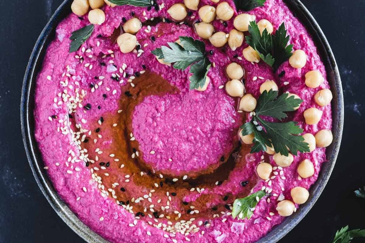 Roasted Beet Hummus