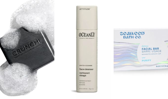 Solid cleansing bars