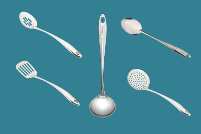 stainless steel cooking utensils from Cuisinart