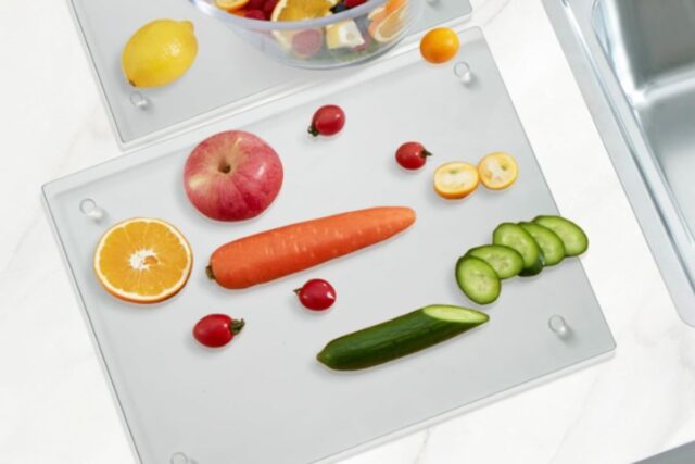 tempered glass cutting boards