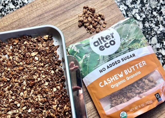 alter eco cashew butter granola