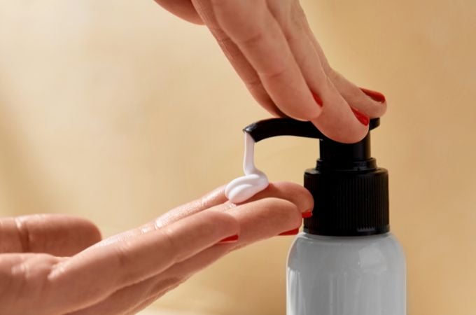 body lotion bottle