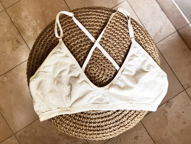 brook there organic cotton bra