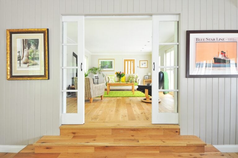inside of a home